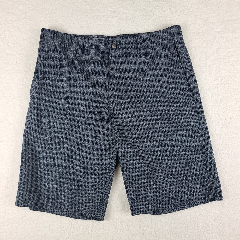 Callaway Shorts Mens 32 Blue 10" Inseam Casual Performance Golf Chino